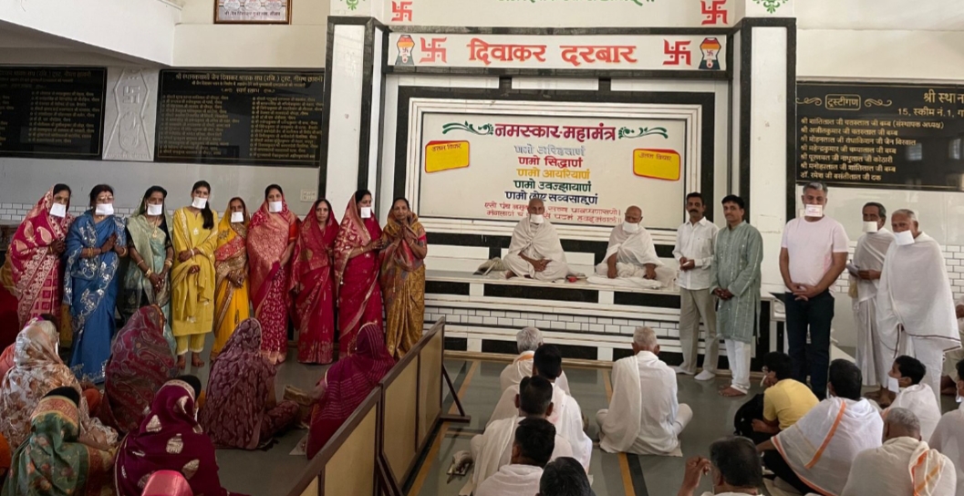 वर्षीतप आराधकों का भव्य बहुमान: गौतममुनिजी म.सा. के सानिध्य में गूंजा दिवाकर भवन