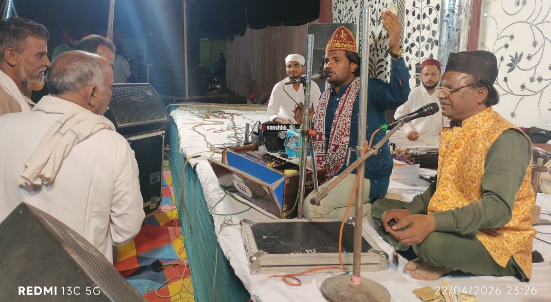 सूफियाना रंग में डूबा शहाबुद्दीन बाबा का उर्स, कव्वाली महफिल में झूमे जायरीन