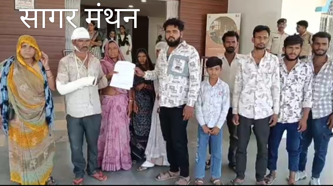 धारदार हथियारों से हमला, पुलिस पर कार्रवाई न करने और रिश्वत मांगने के गंभीर आरोप,पीड़ितों ने एसपी ओर कलेक्टर के नाम सोपा ज्ञापन