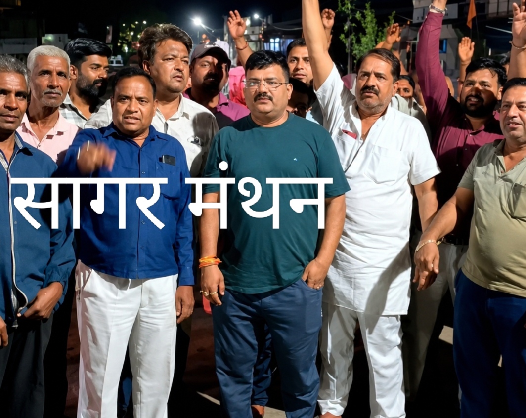 सिटी फोरलेन निर्माण को लेकर फिर भड़का विवाद, माधवपुरी बालाजी मंदिर का कुछ हिस्सा तोड़ने की आशंका पर भक्तों में आक्रोश