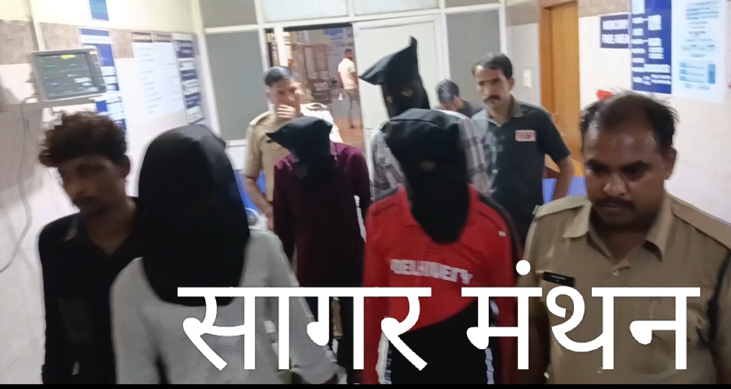 कोरियर ऑफिस लूटकांड के पांच आरोपी गिरफ्तार,मेडिकल के बाद कोर्ट में किया पेश मांगा जाएगा पुलिस रिमांड