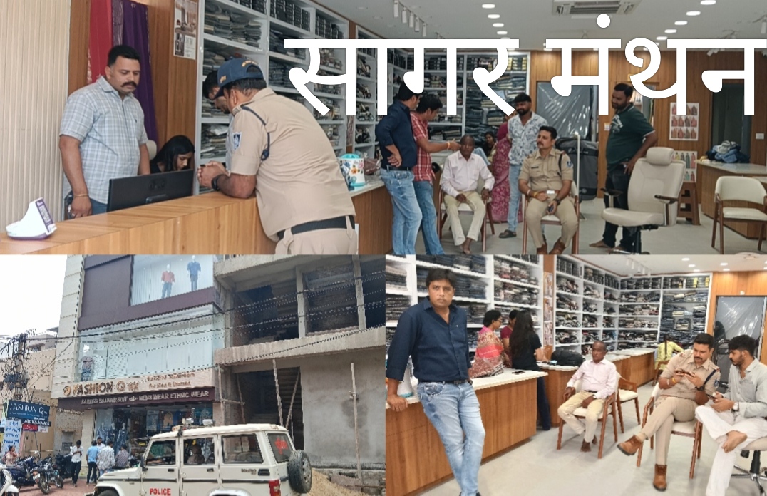 निर्माणाधीन भवन बना चोर का रास्ता, फैशन क्यु शोरूम से डेढ़ लाख की नकदी व चांदी के सिक्के पार,सीसीटीवी में कैद हुई पूरी वारदात, पुलिस ने शुरू की तलाश