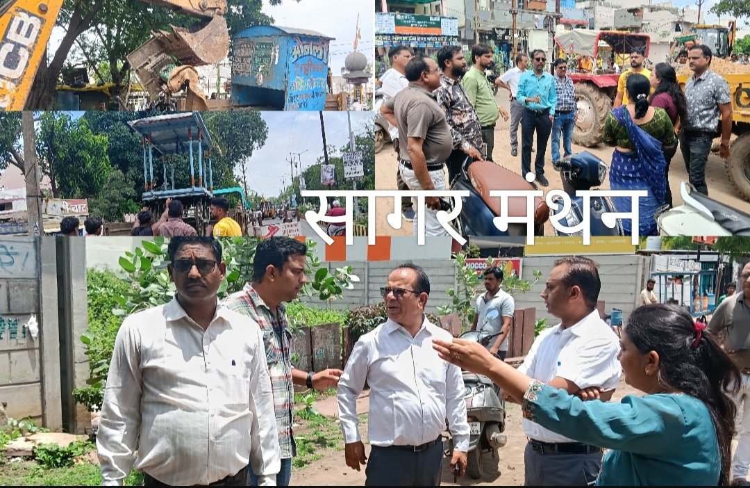 शहर में अतिक्रमण पर नगर पालिका का बड़ा एक्शन,एक दर्जन से अधिक गुमटियां,रेत,ठेले, और प्रचार बोर्ड जब्त,स्टेडियम की दुकानों को  ही नोटिस,
