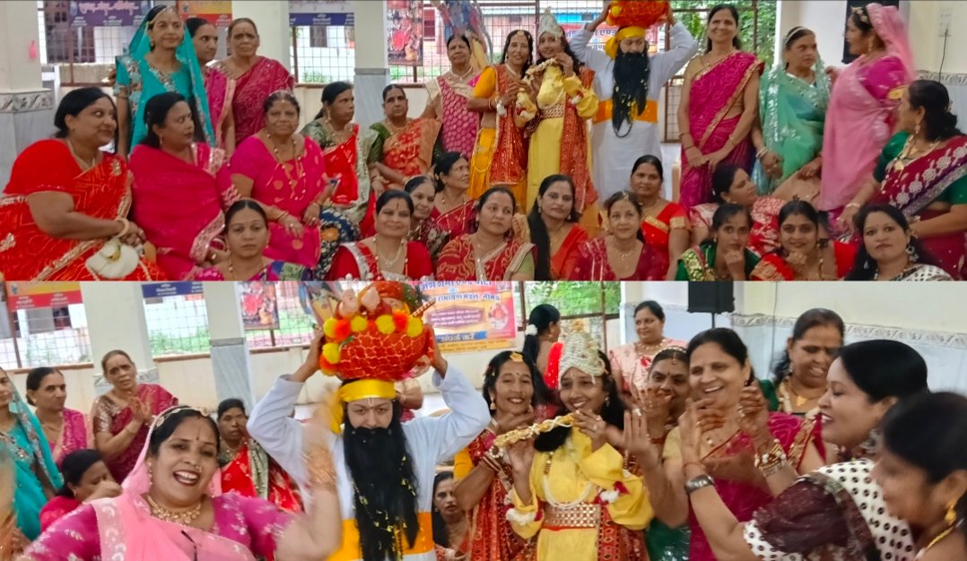 जन्माष्टमी पर भक्ति में डूबा महेश सत्संग मंडल, भजन संध्या में गूंजे कृष्ण भक्ति के स्वर