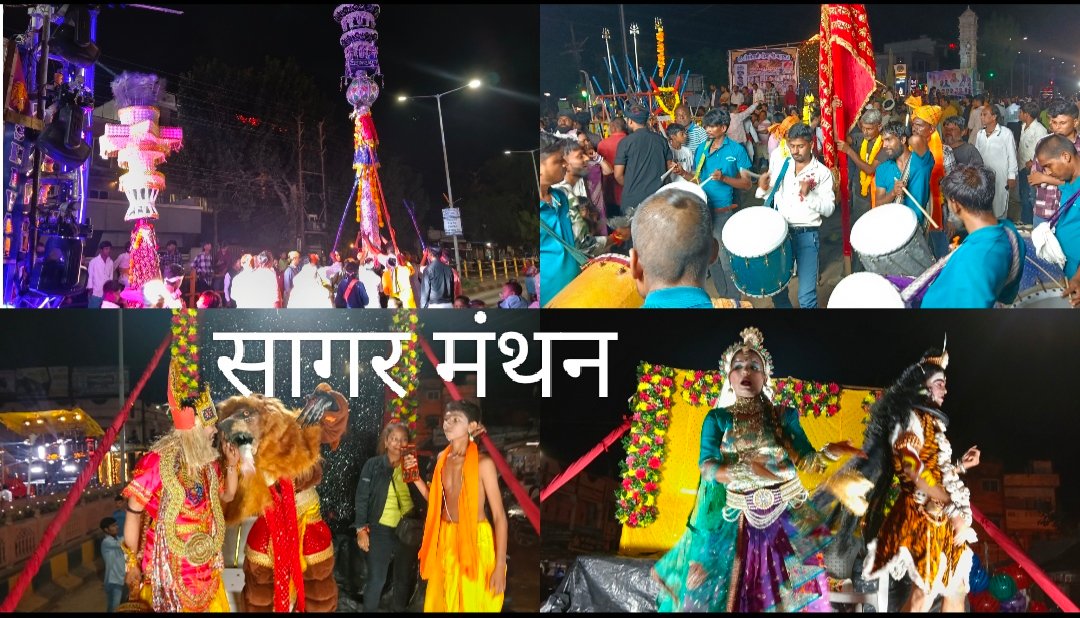 गोगा नवमी पर आस्था का उमड़ा सैलाब,निशानों के साथ निकला भव्य चल समारोह